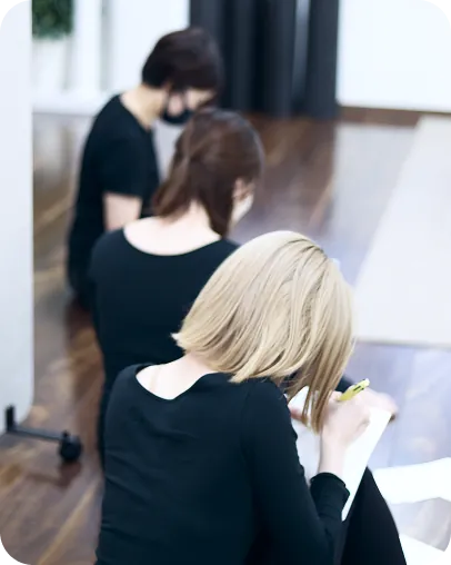 養成コースの様子